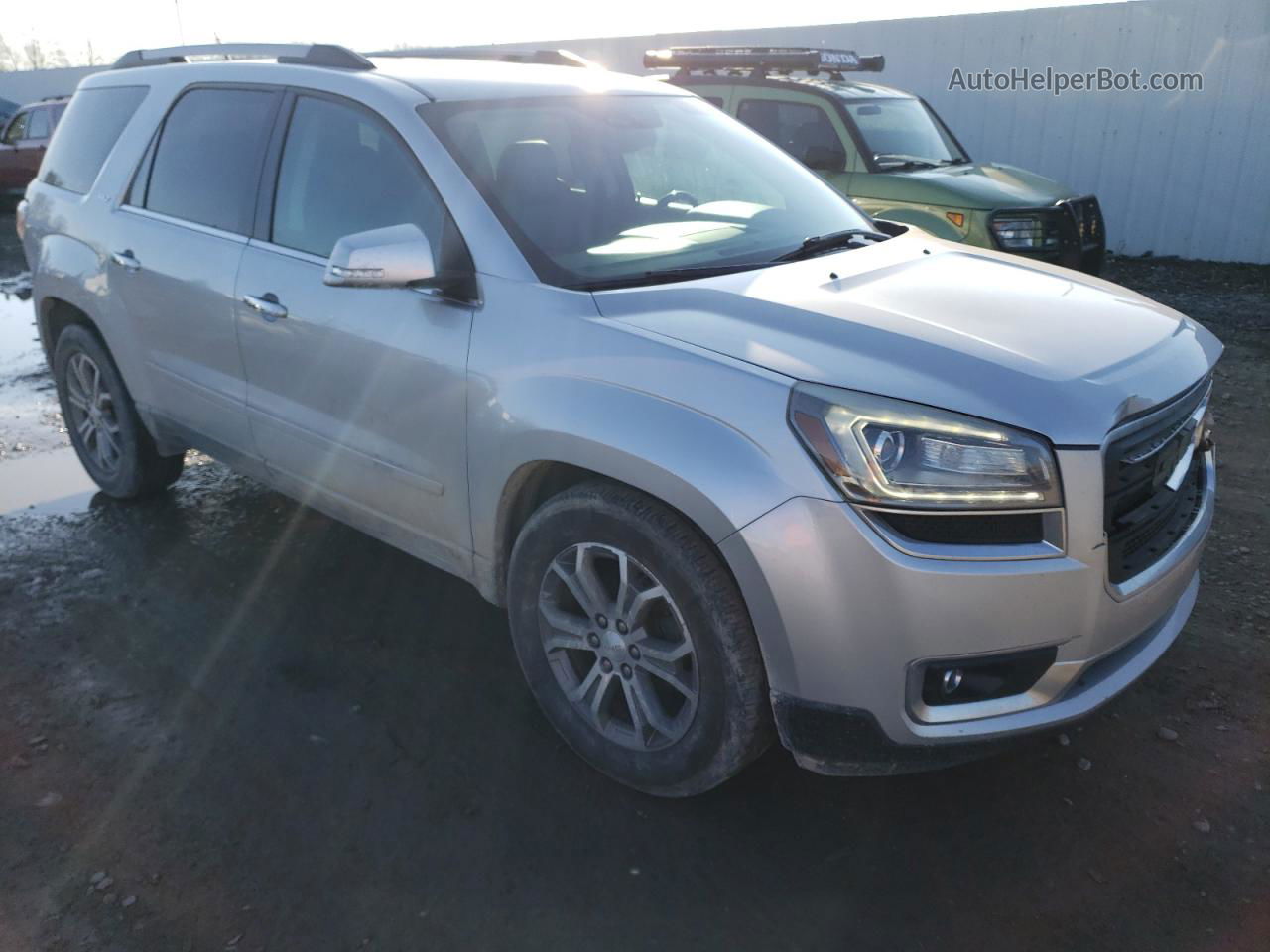 2014 Gmc Acadia Slt-1 Silver vin: 1GKKVRKD9EJ228292