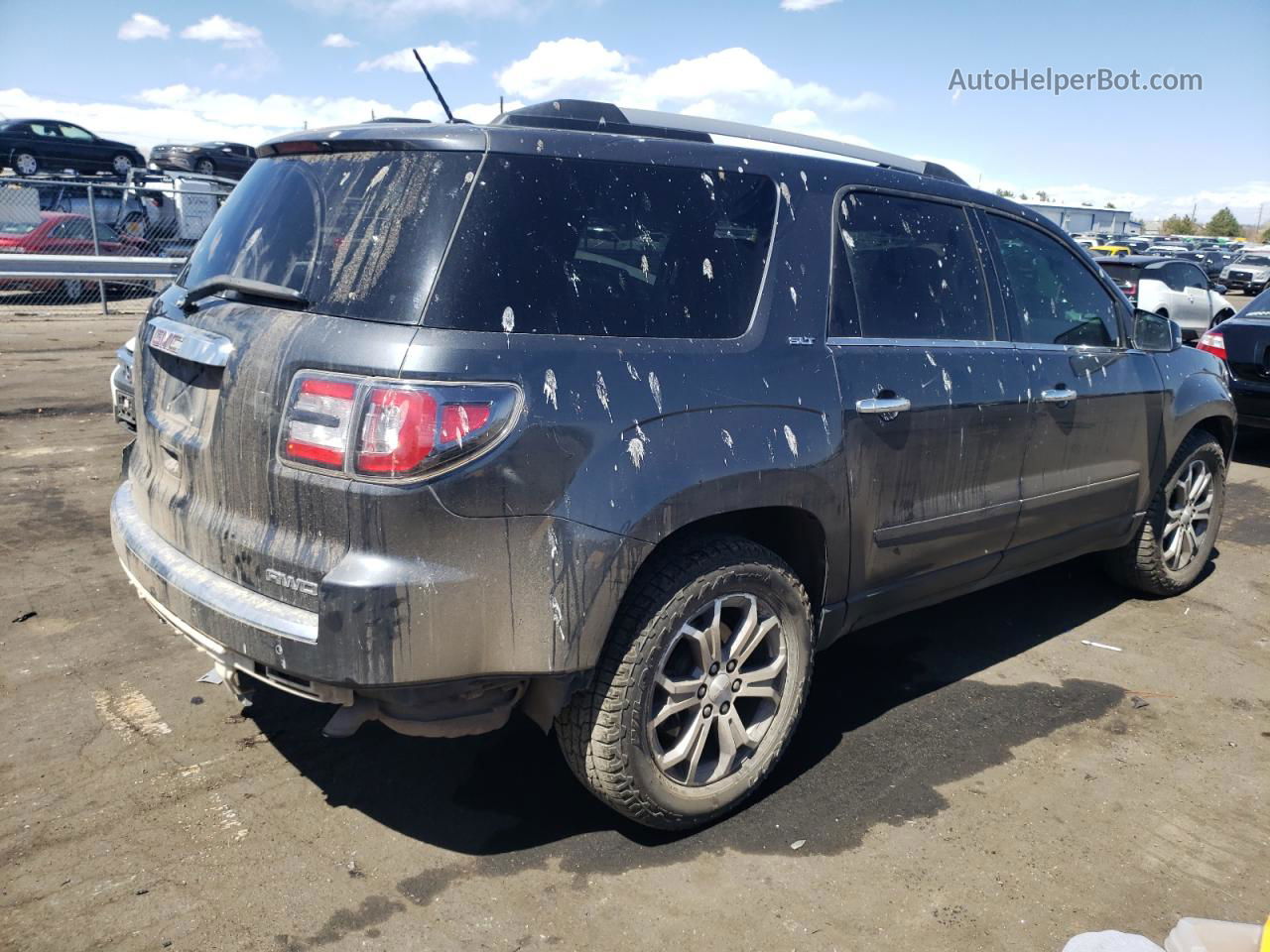 2014 Gmc Acadia Slt-1 Серый vin: 1GKKVRKD9EJ258179