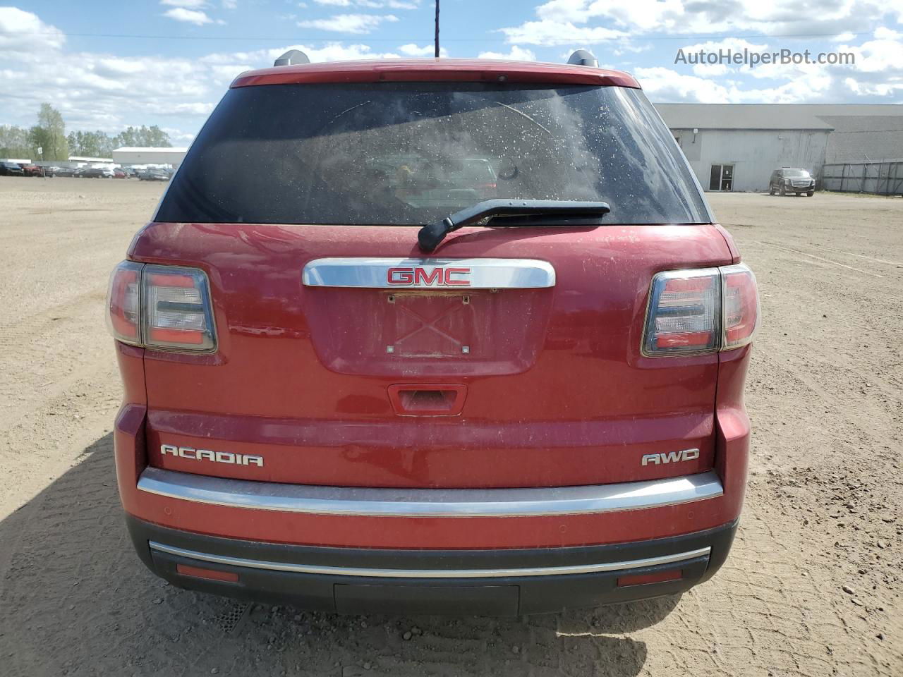 2014 Gmc Acadia Slt-1 Burgundy vin: 1GKKVRKD9EJ297242