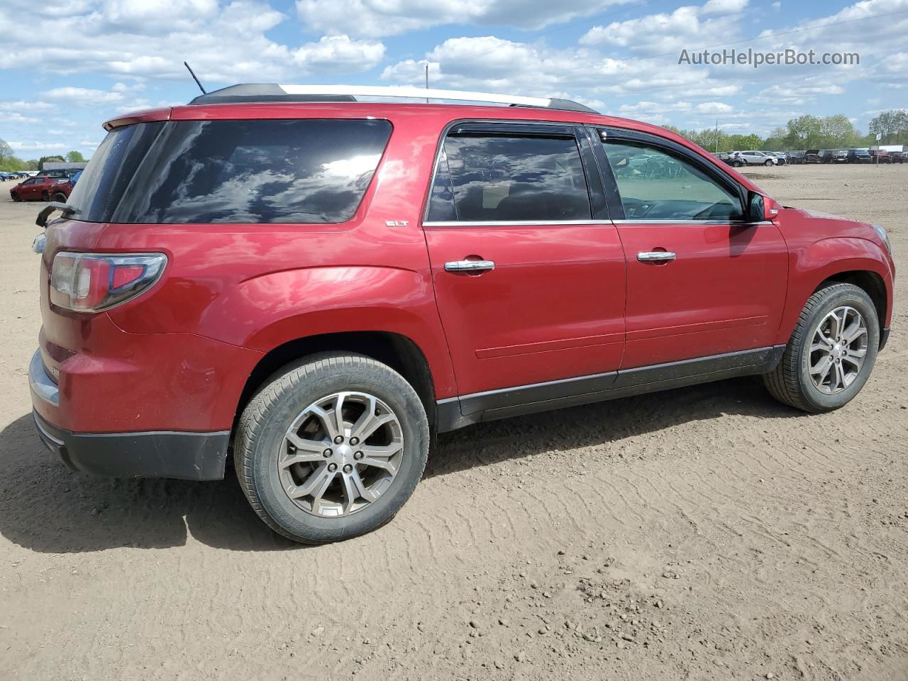 2014 Gmc Acadia Slt-1 Burgundy vin: 1GKKVRKD9EJ297242