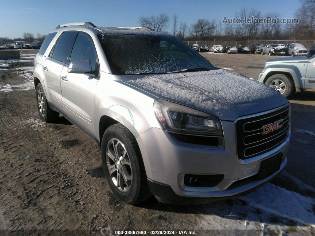 2014 Gmc Acadia Slt-1 Silver vin: 1GKKVRKD9EJ341479