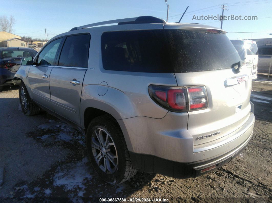 2014 Gmc Acadia Slt-1 Silver vin: 1GKKVRKD9EJ341479