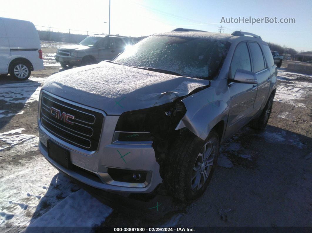 2014 Gmc Acadia Slt-1 Silver vin: 1GKKVRKD9EJ341479