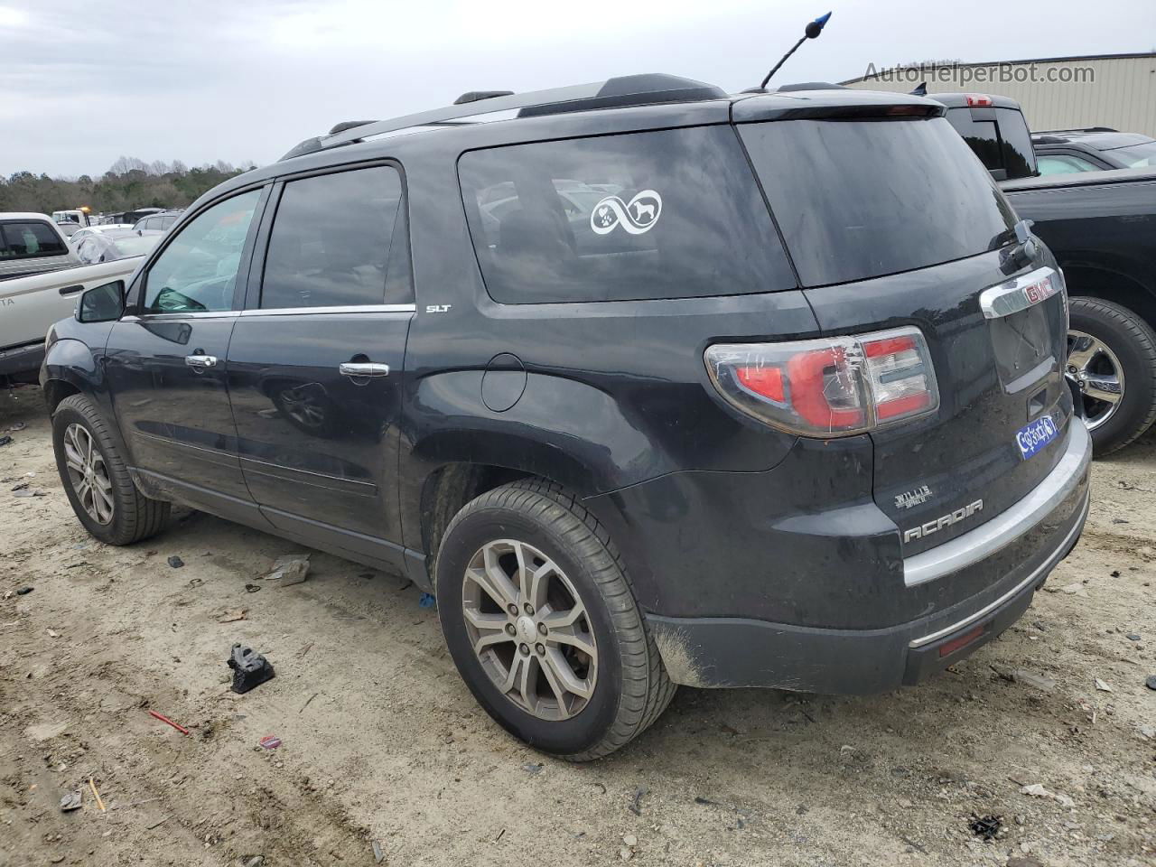 2013 Gmc Acadia Slt-1 Black vin: 1GKKVRKDXDJ223746