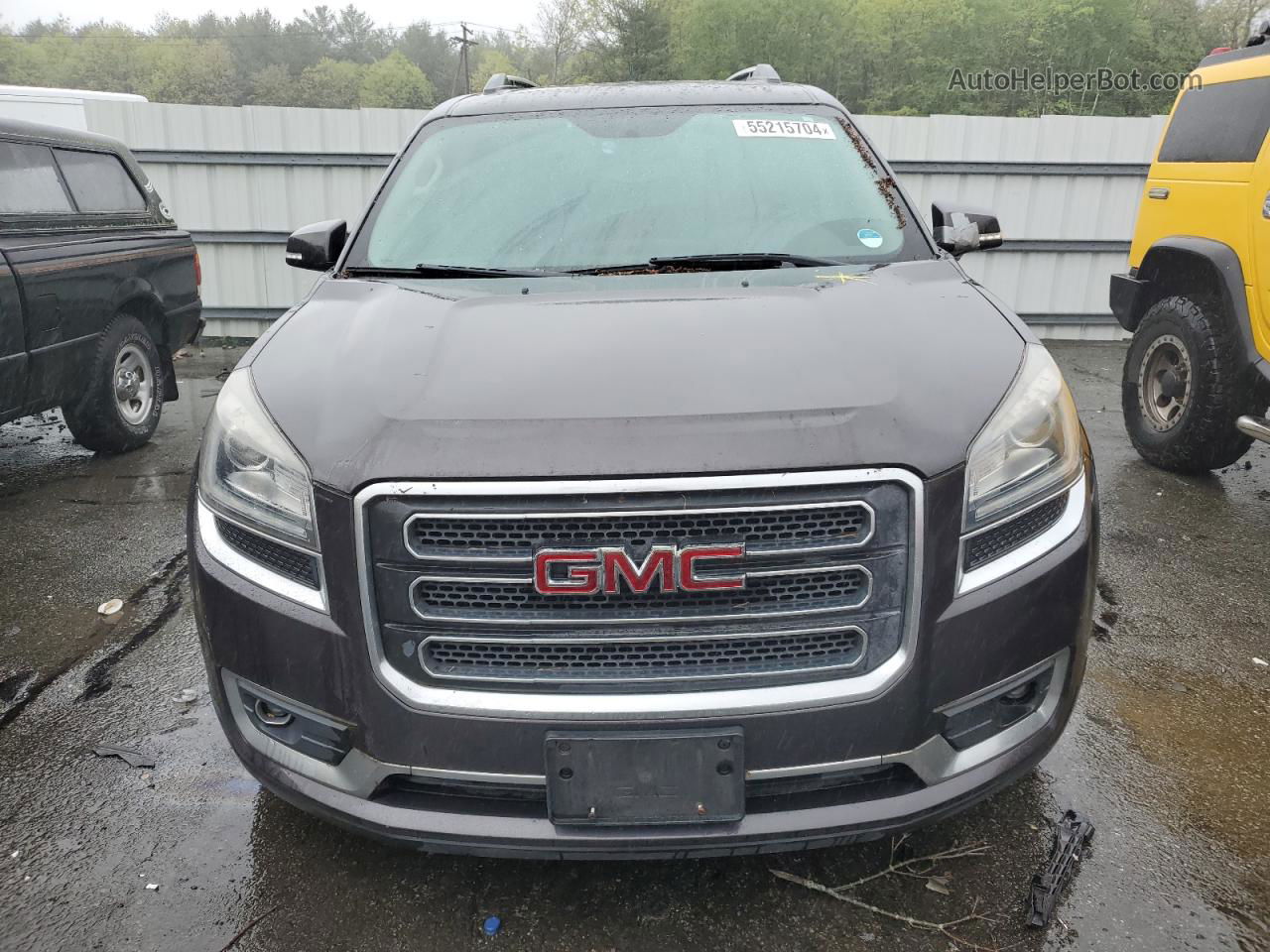 2014 Gmc Acadia Slt-1 Charcoal vin: 1GKKVRKDXEJ208262