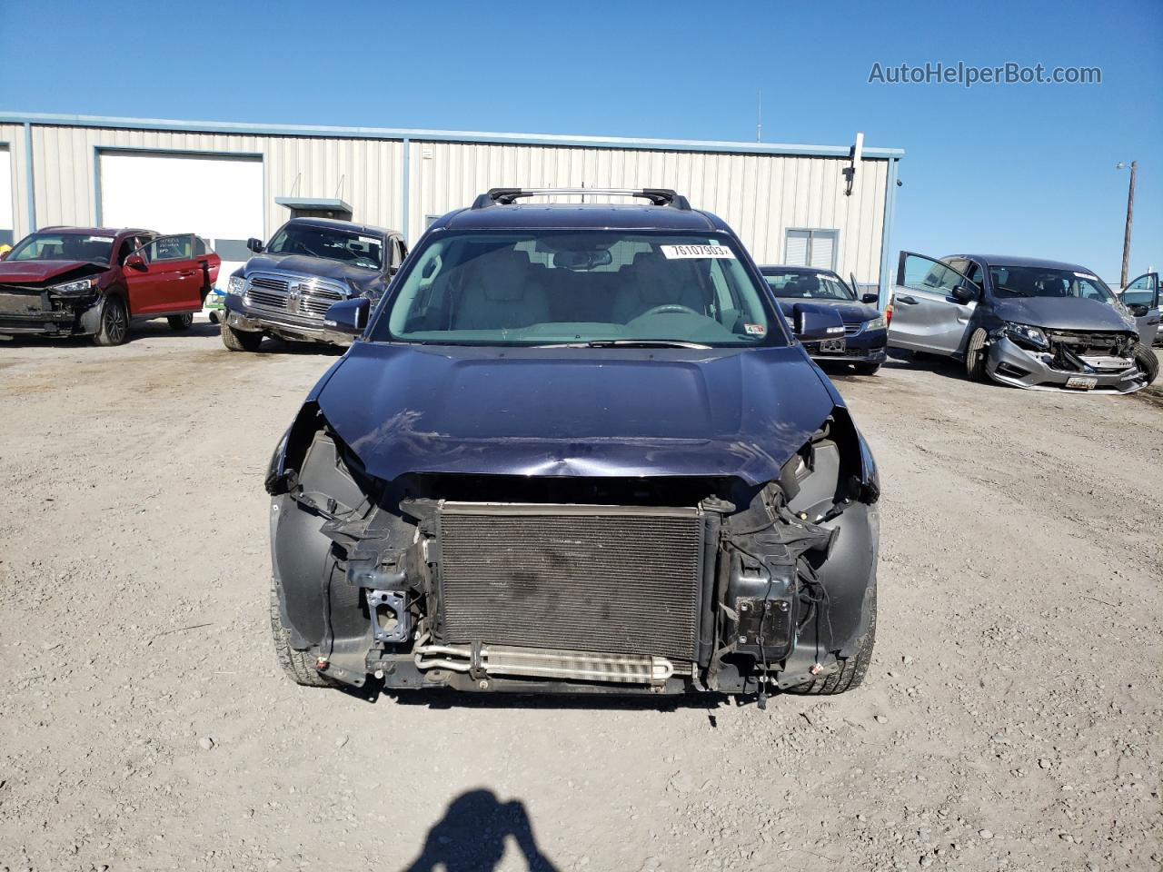 2014 Gmc Acadia Slt-1 Синий vin: 1GKKVRKDXEJ256604