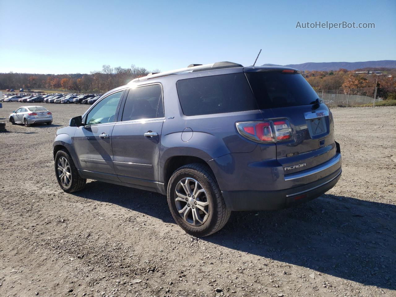 2014 Gmc Acadia Slt-1 Синий vin: 1GKKVRKDXEJ256604