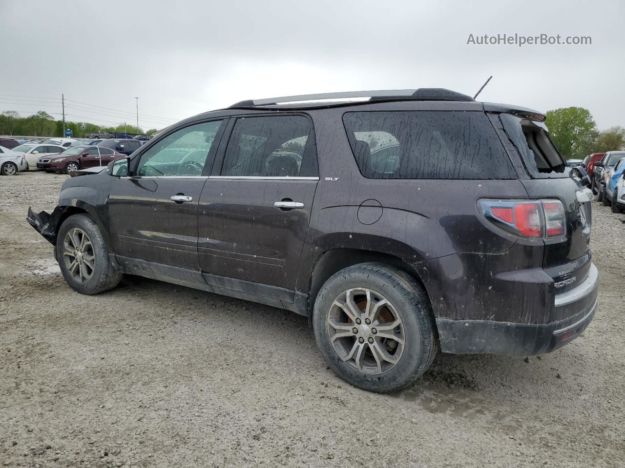 2015 Gmc Acadia Slt-1 Black vin: 1GKKVRKDXFJ101780