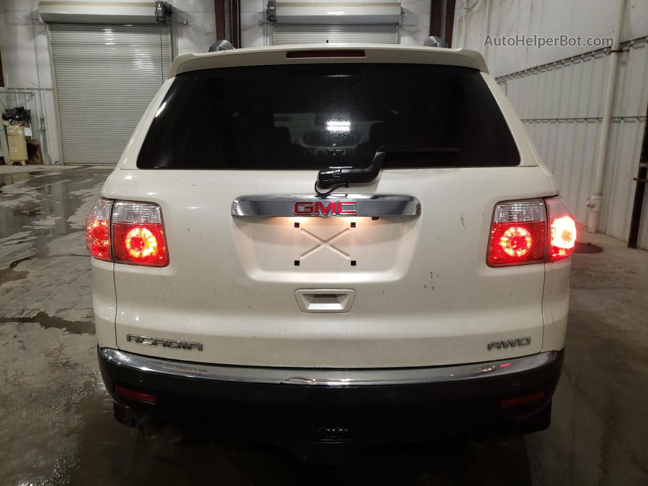 2012 Gmc Acadia Slt-2 White vin: 1GKKVSED1CJ220185