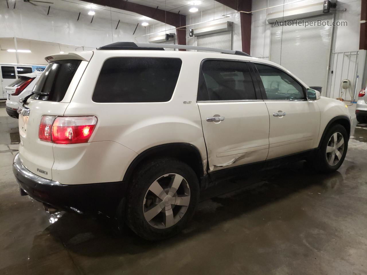 2012 Gmc Acadia Slt-2 Белый vin: 1GKKVSED1CJ220185