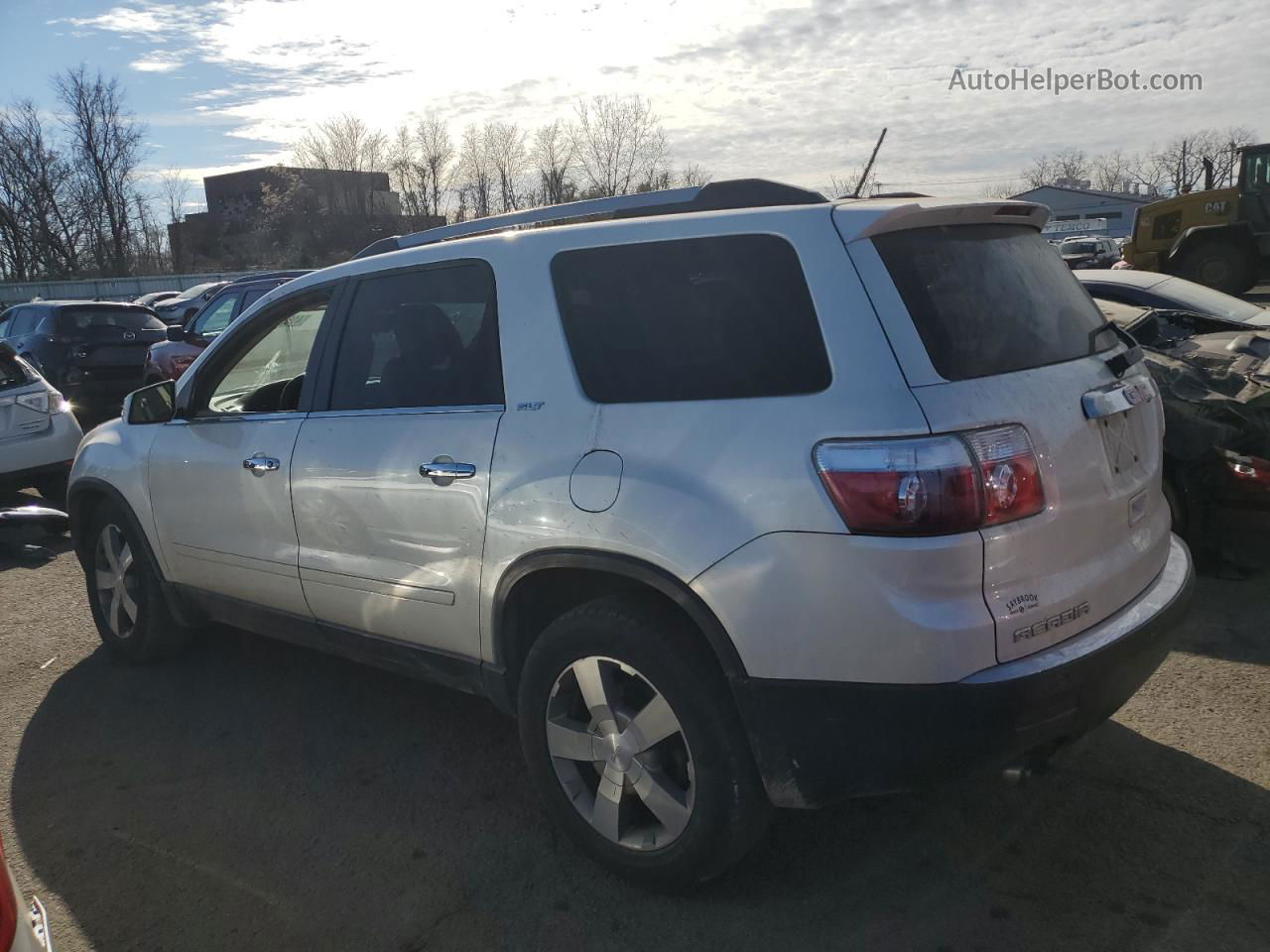 2012 Gmc Acadia Slt-2 White vin: 1GKKVSED9CJ416729