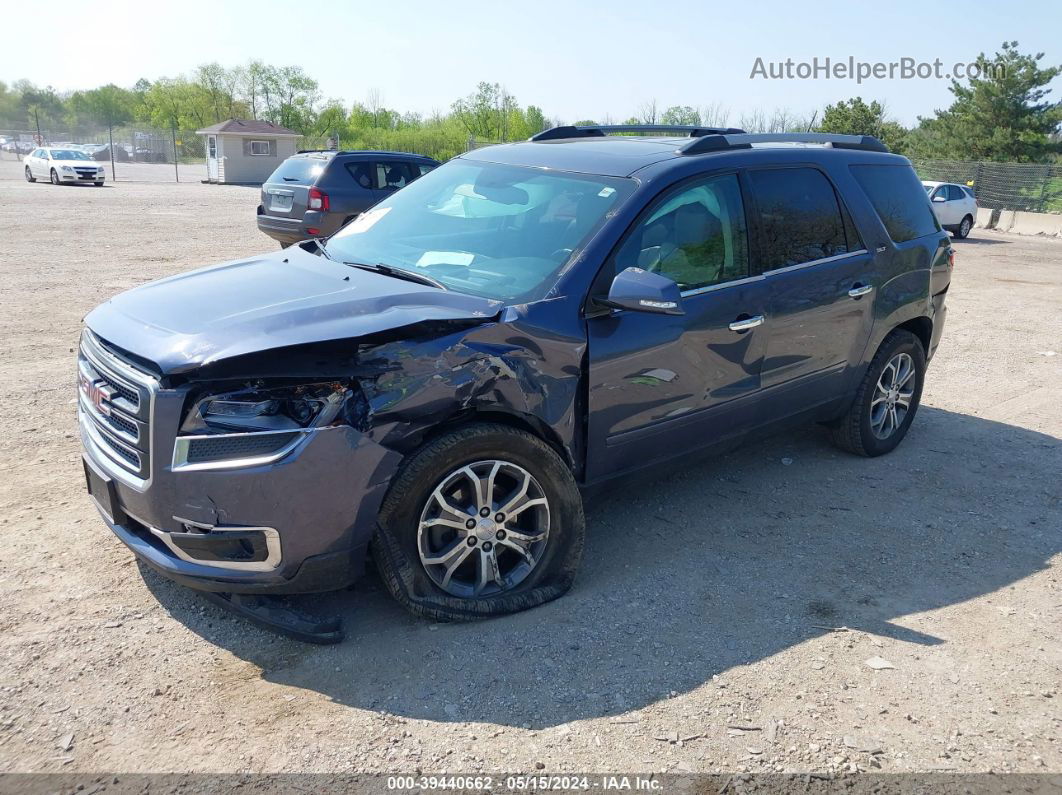 2013 Gmc Acadia Slt-2 Blue vin: 1GKKVSKD1DJ189106