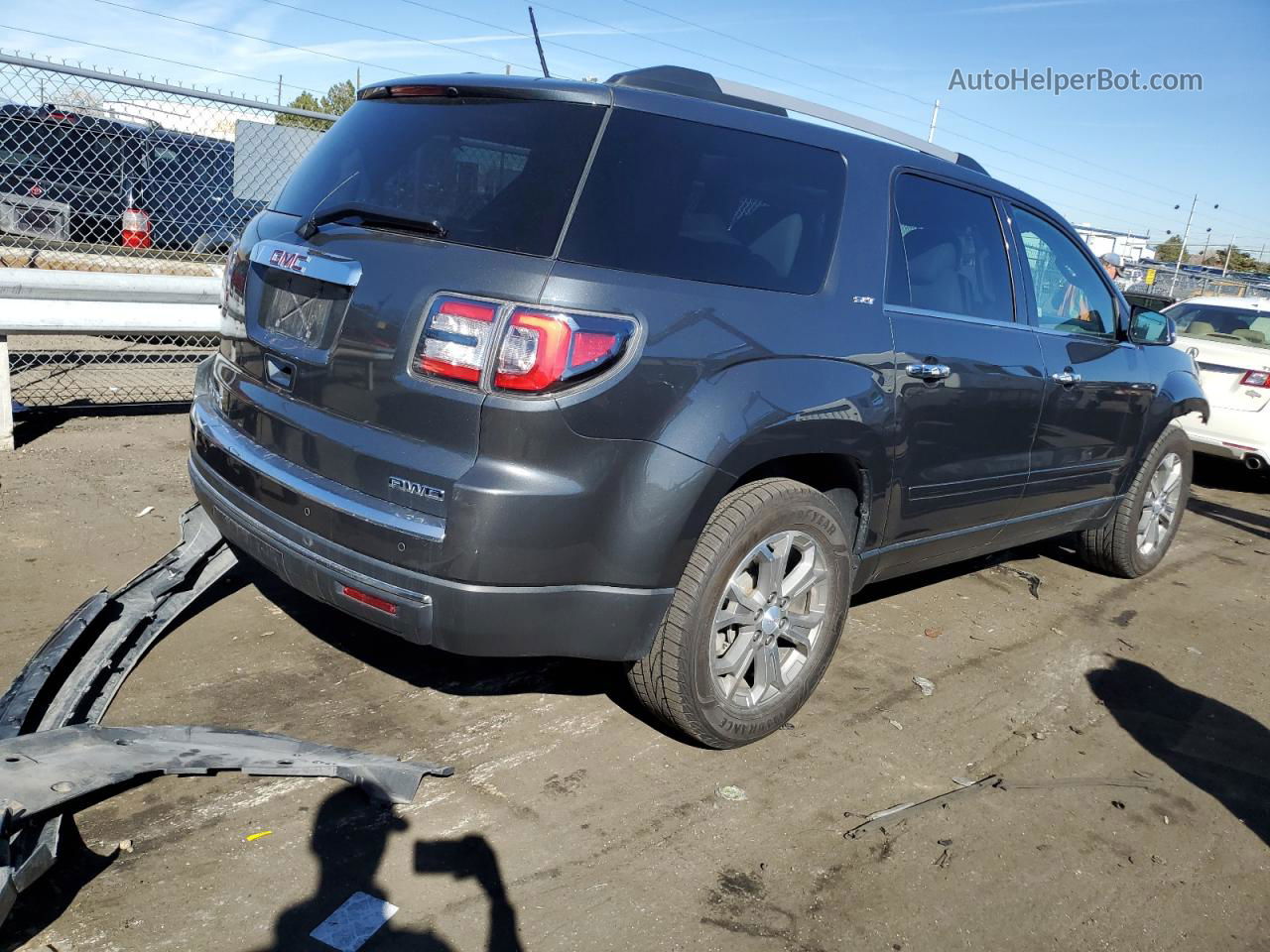 2014 Gmc Acadia Slt-2 Gray vin: 1GKKVSKD1EJ151098