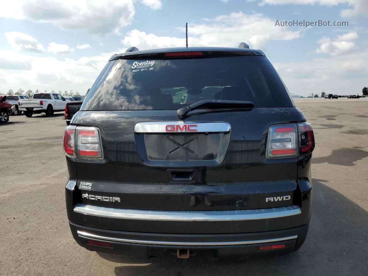 2013 Gmc Acadia Slt-2 Черный vin: 1GKKVSKD2DJ136172