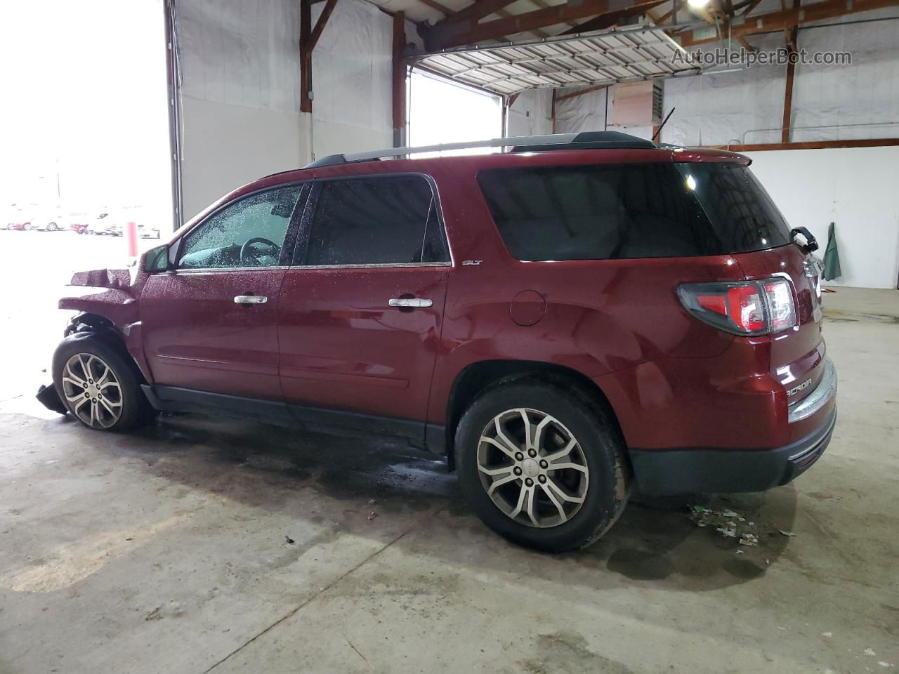 2015 Gmc Acadia Slt-2 Red vin: 1GKKVSKD3FJ366533