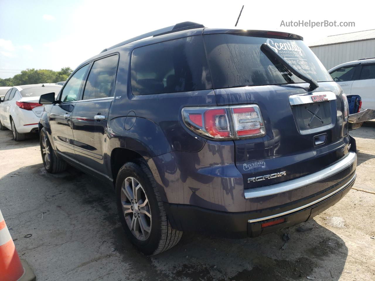 2013 Gmc Acadia Slt-2 Blue vin: 1GKKVSKD4DJ216606