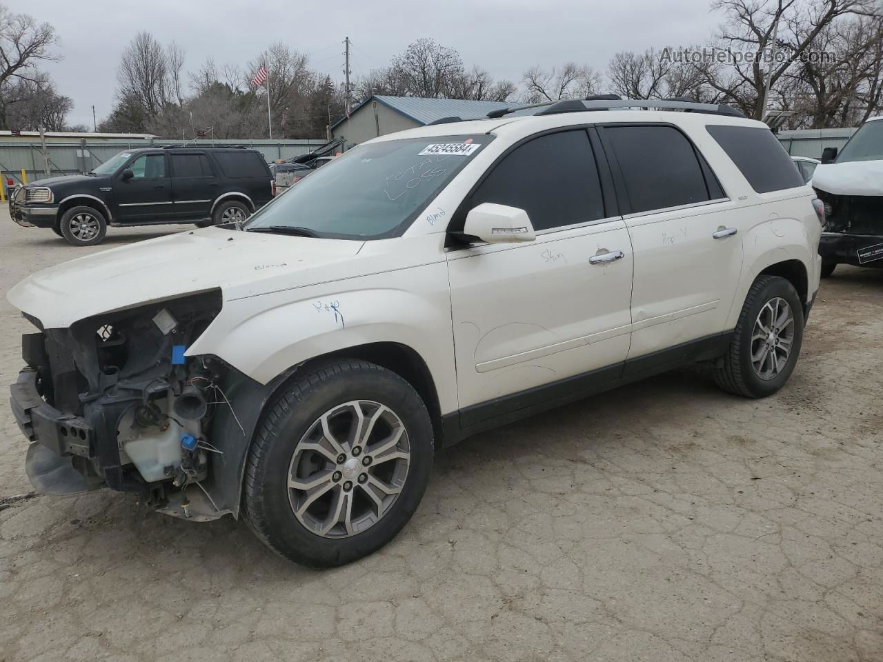 2013 Gmc Acadia Slt-2 Beige vin: 1GKKVSKD5DJ179341