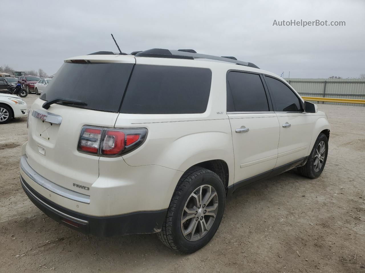 2013 Gmc Acadia Slt-2 Beige vin: 1GKKVSKD5DJ179341