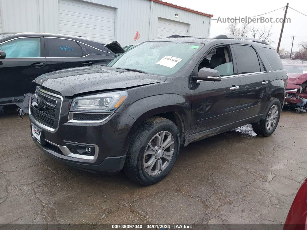 2015 Gmc Acadia Slt-2 Black vin: 1GKKVSKD6FJ255779