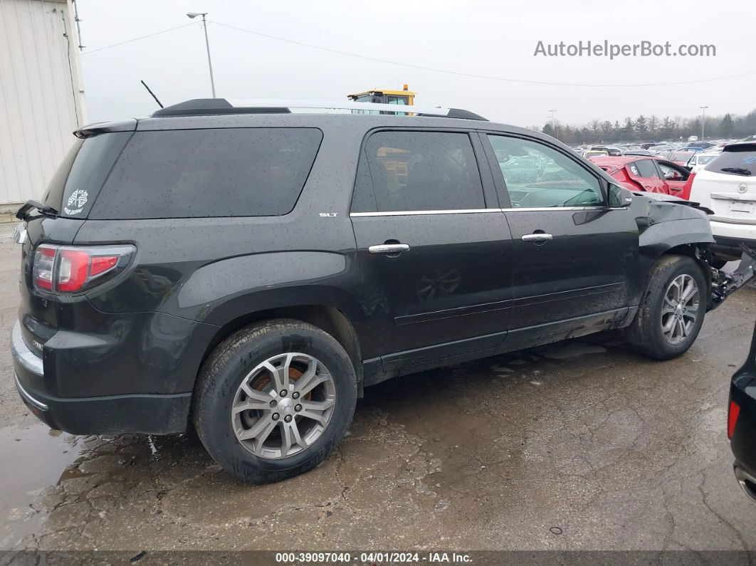 2015 Gmc Acadia Slt-2 Black vin: 1GKKVSKD6FJ255779