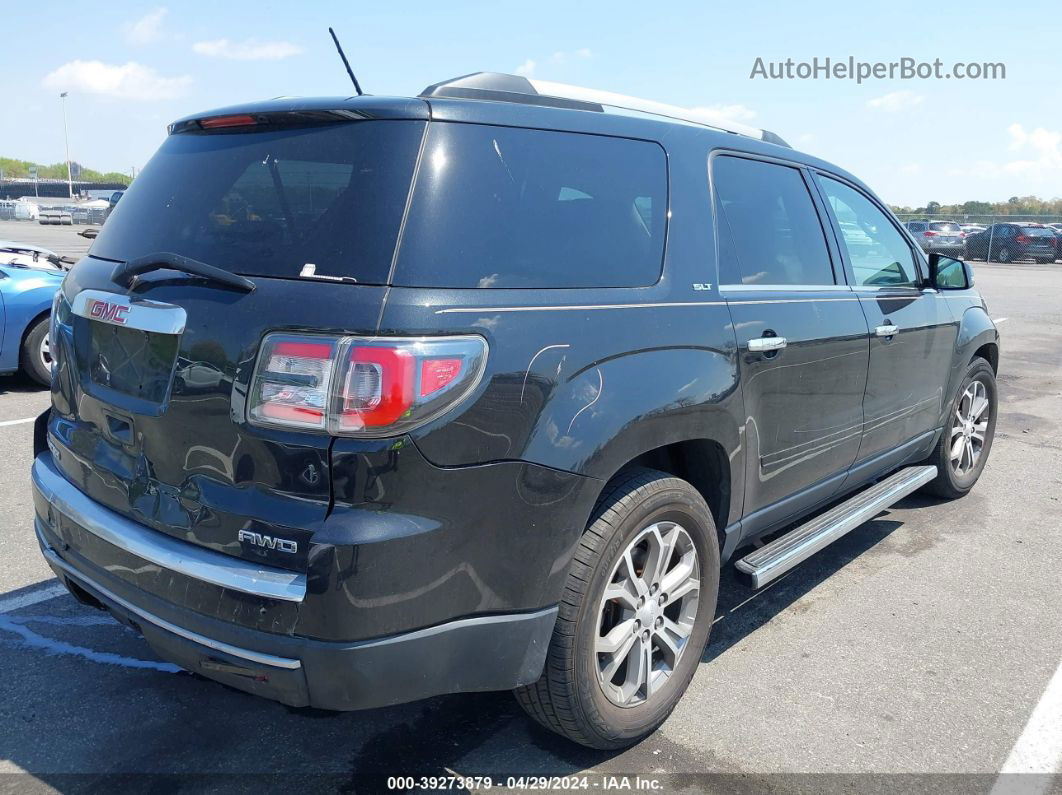 2014 Gmc Acadia Slt-2 Black vin: 1GKKVSKD9EJ231507