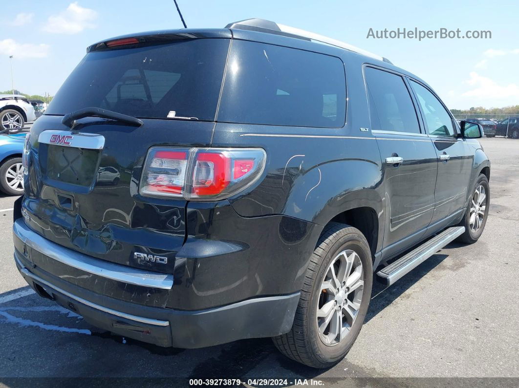 2014 Gmc Acadia Slt-2 Black vin: 1GKKVSKD9EJ231507