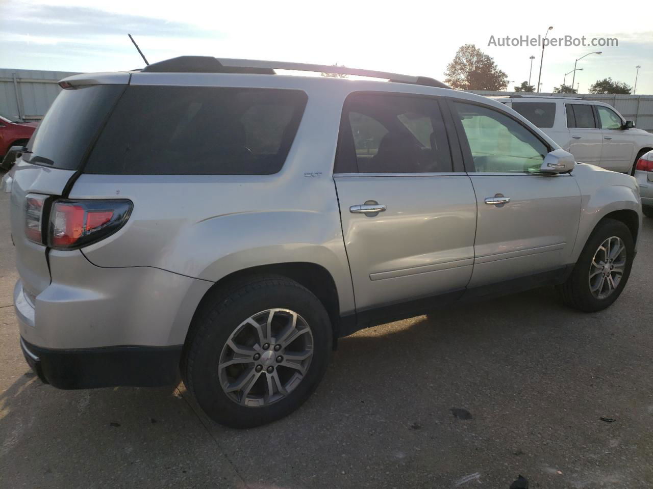 2014 Gmc Acadia Slt-2 Silver vin: 1GKKVSKDXEJ192734