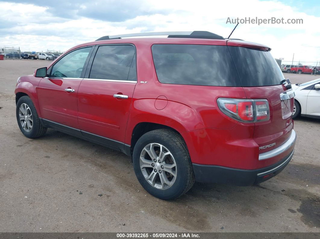 2014 Gmc Acadia Slt-2 Красный vin: 1GKKVSKDXEJ219284