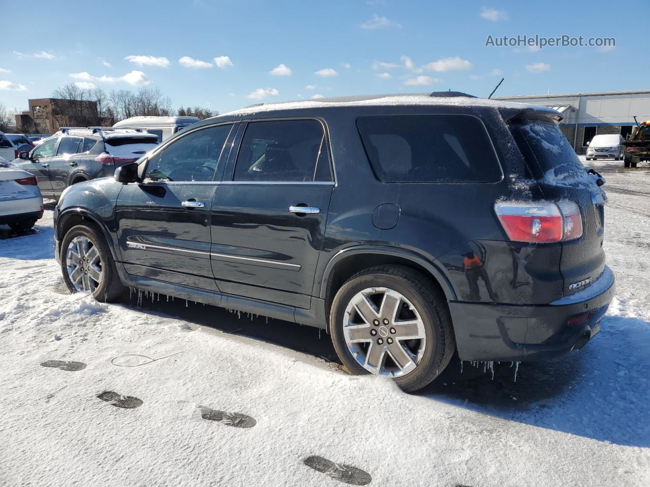 2012 Gmc Acadia Denali Черный vin: 1GKKVTED0CJ205618