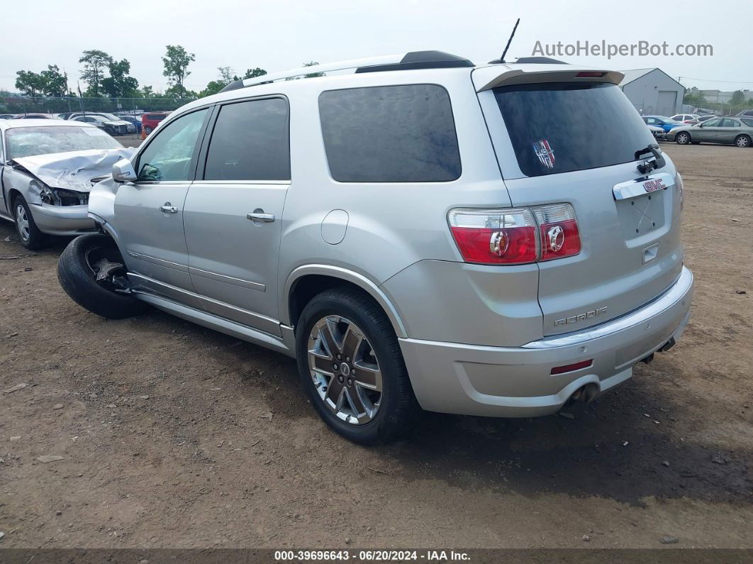 2012 Gmc Acadia Denali Silver vin: 1GKKVTED0CJ412526