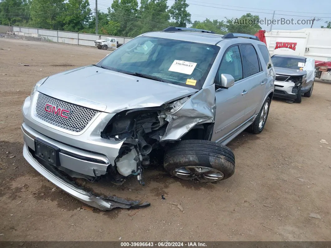 2012 Gmc Acadia Denali Silver vin: 1GKKVTED0CJ412526