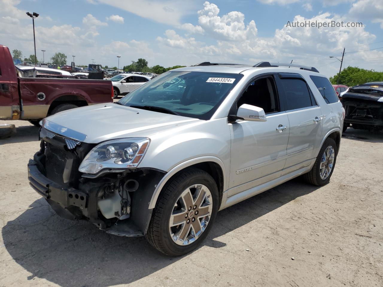 2012 Gmc Acadia Denali Silver vin: 1GKKVTED1CJ210598