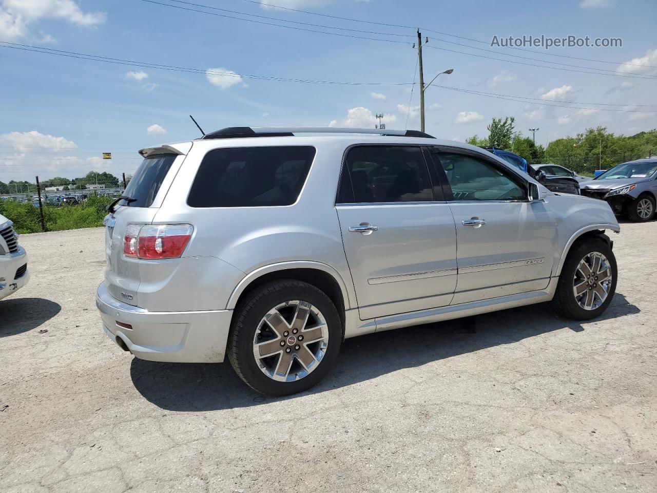 2012 Gmc Acadia Denali Silver vin: 1GKKVTED1CJ210598