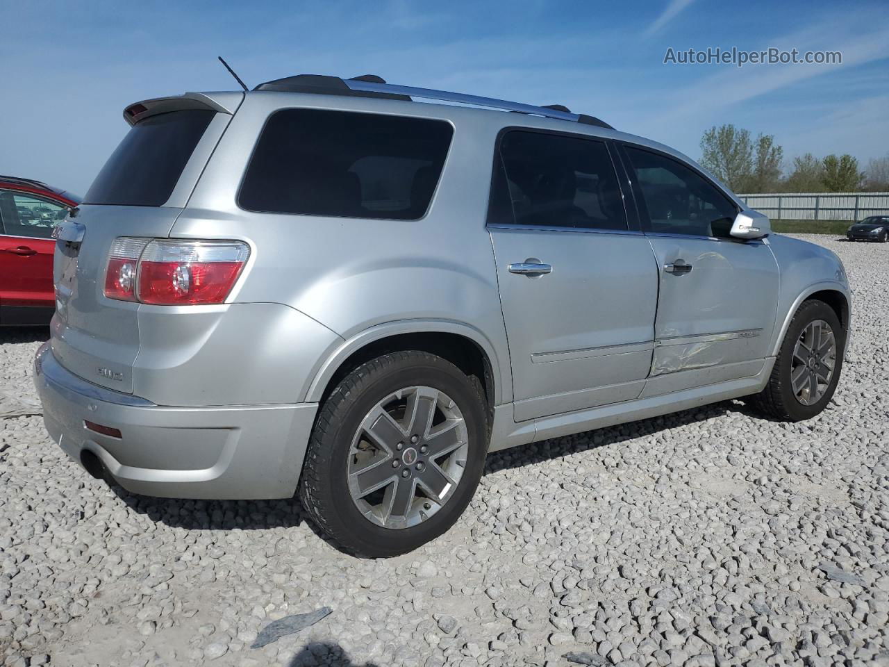 2012 Gmc Acadia Denali Серебряный vin: 1GKKVTED2CJ309589