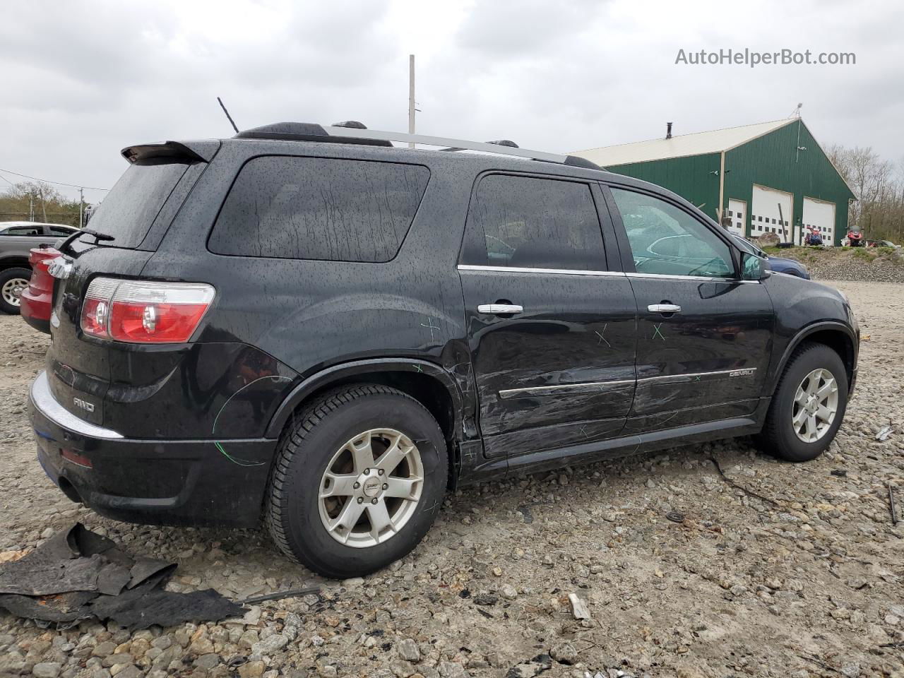 2012 Gmc Acadia Denali Black vin: 1GKKVTED3CJ188832