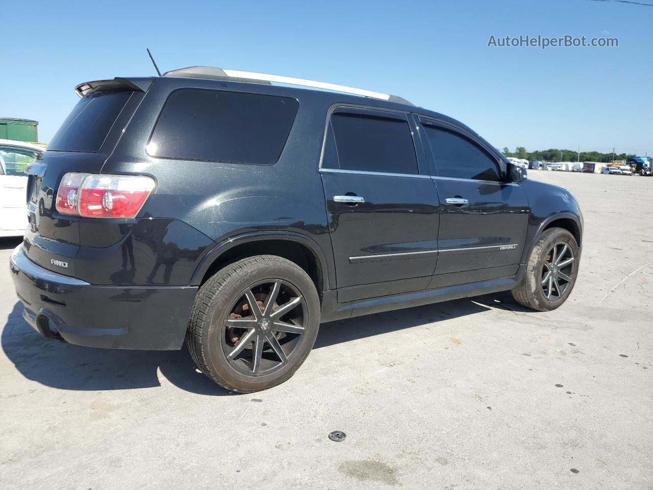 2012 Gmc Acadia Denali Черный vin: 1GKKVTED3CJ263559