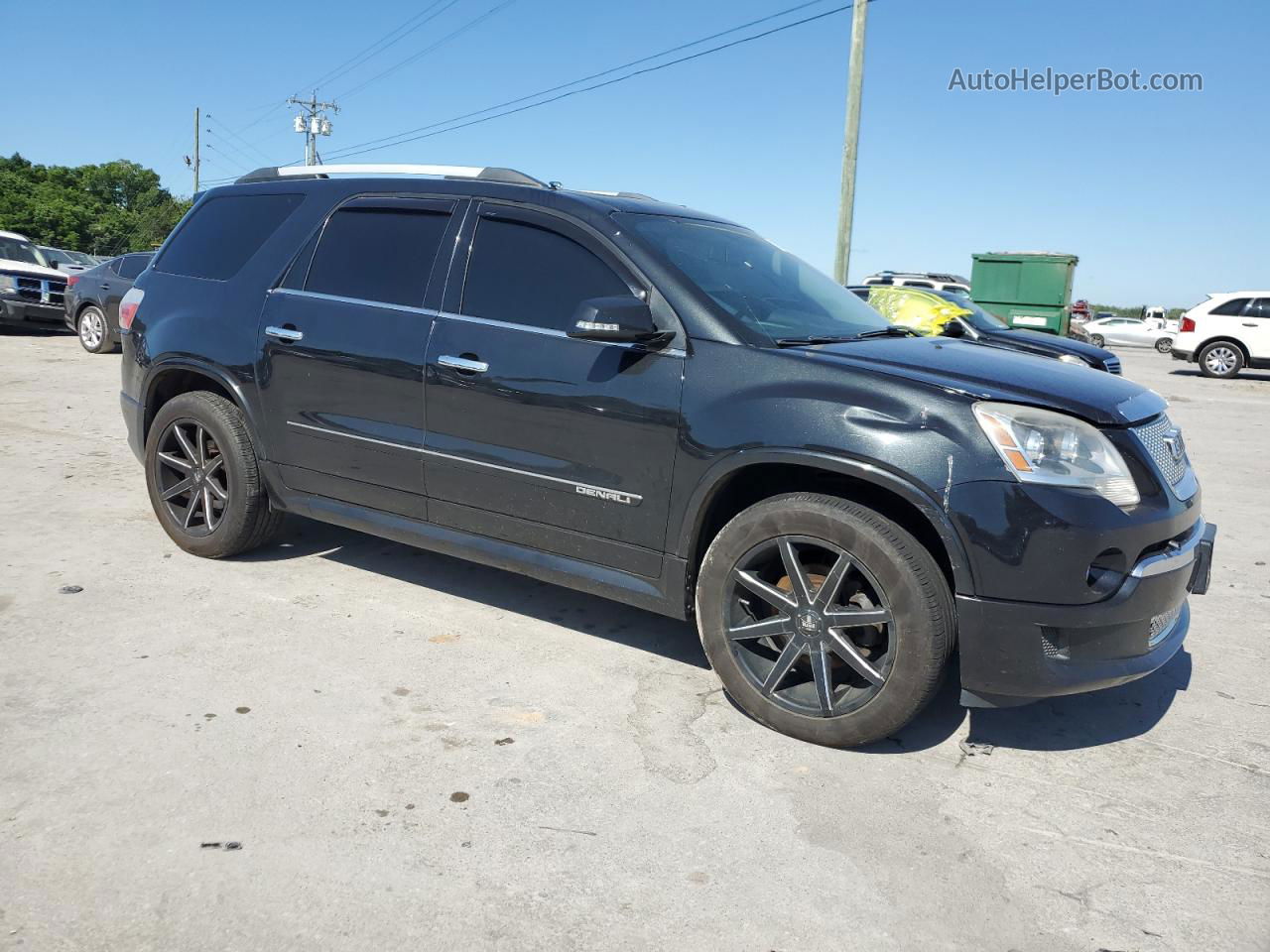 2012 Gmc Acadia Denali Black vin: 1GKKVTED3CJ263559