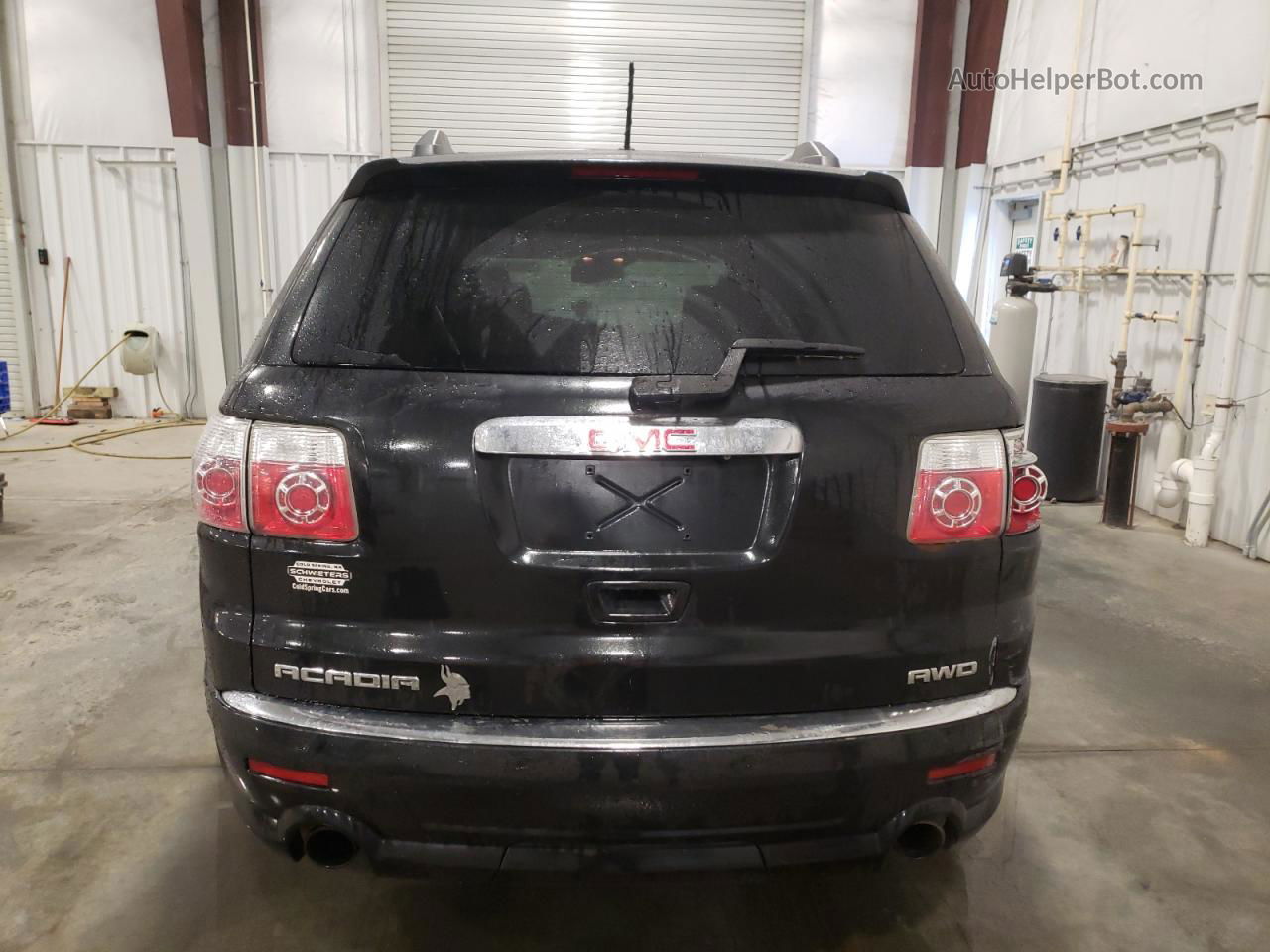 2012 Gmc Acadia Denali Black vin: 1GKKVTED3CJ326479