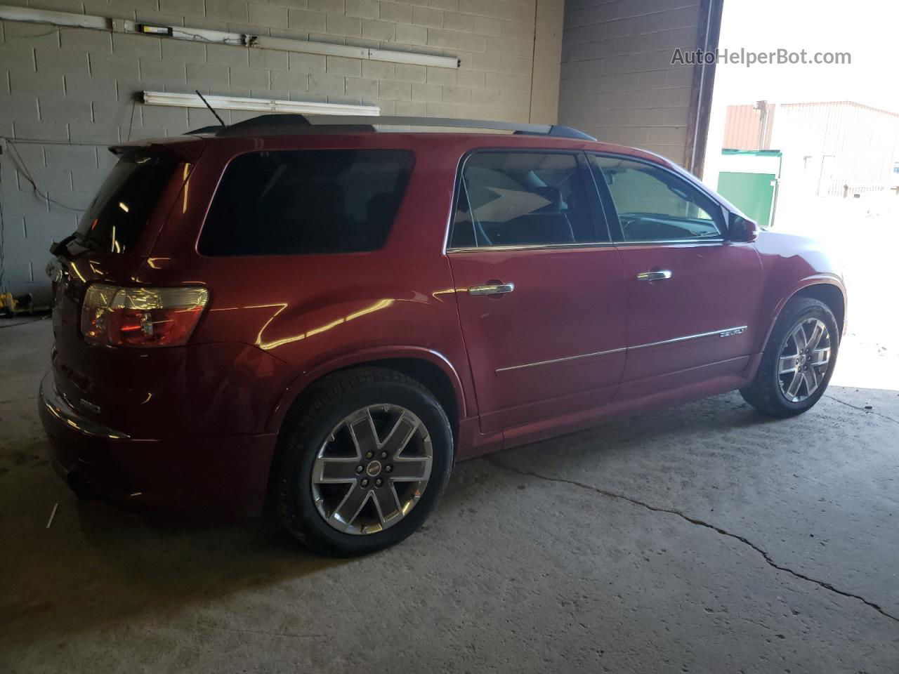 2012 Gmc Acadia Denali Red vin: 1GKKVTED4CJ132186