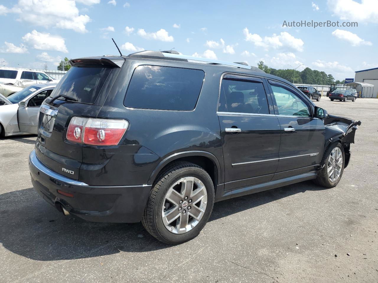 2012 Gmc Acadia Denali Black vin: 1GKKVTED4CJ299020