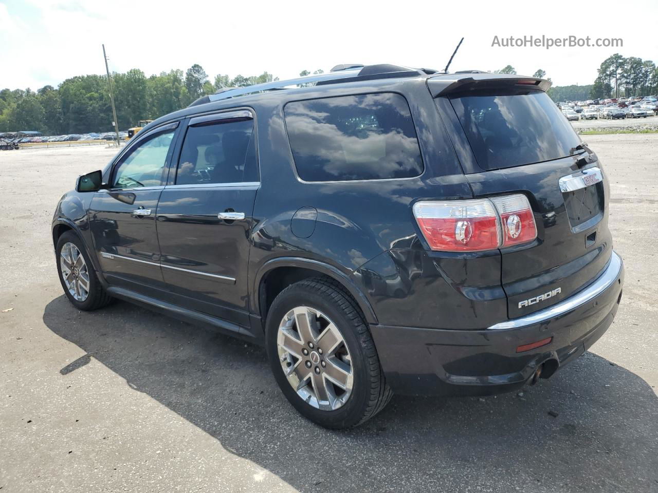 2012 Gmc Acadia Denali Черный vin: 1GKKVTED4CJ299020