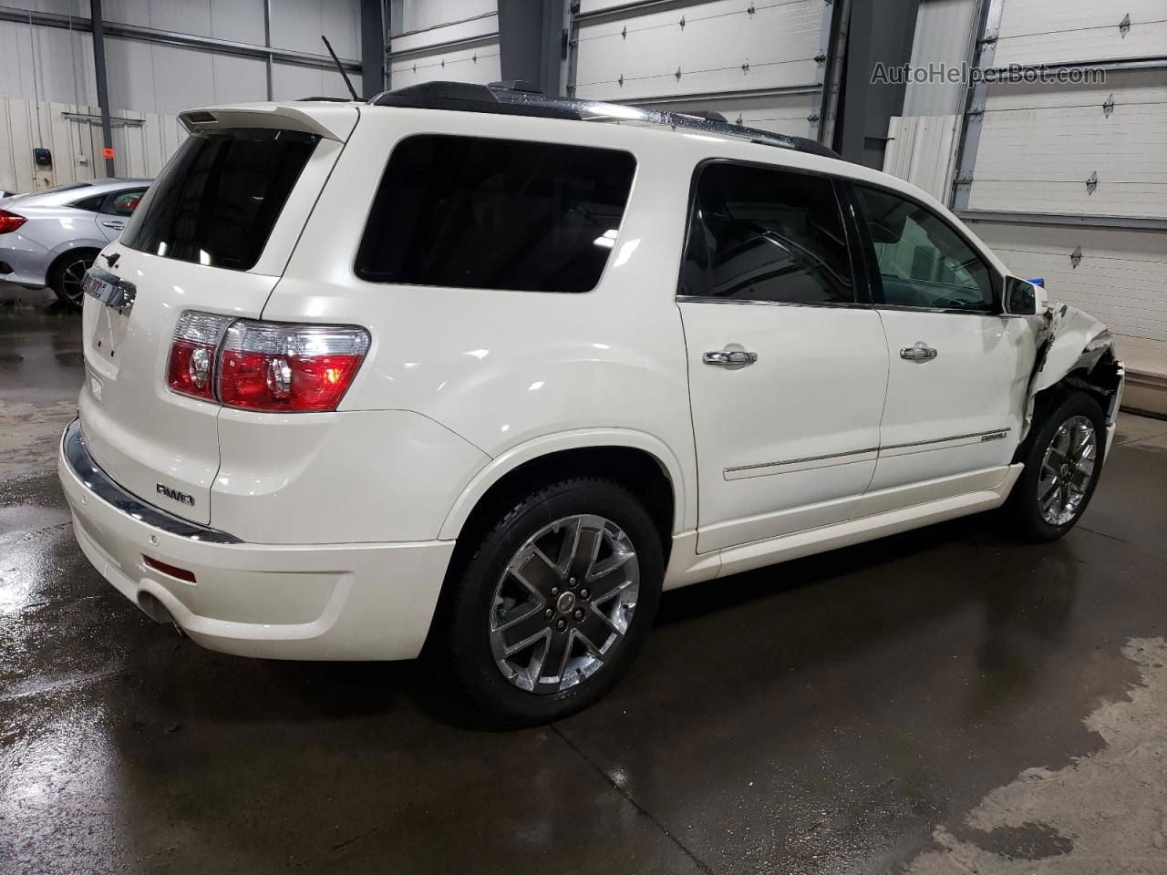 2012 Gmc Acadia Denali White vin: 1GKKVTED4CJ382785