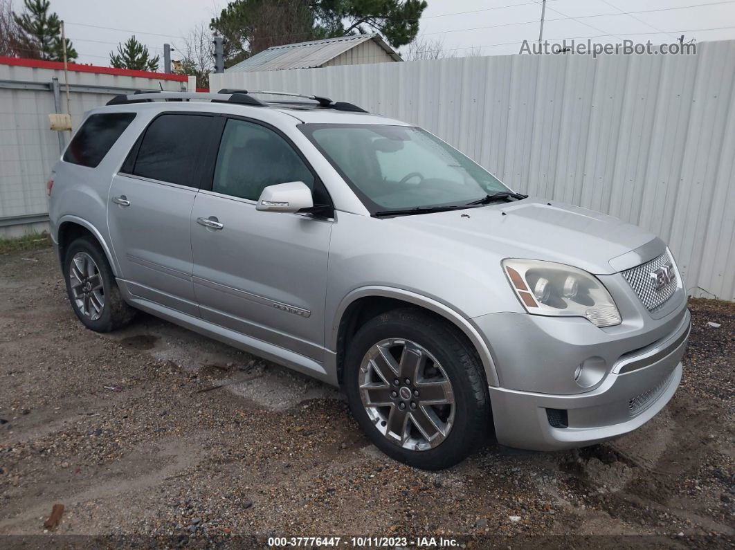 2012 Gmc Acadia Denali Silver vin: 1GKKVTED5CJ147683