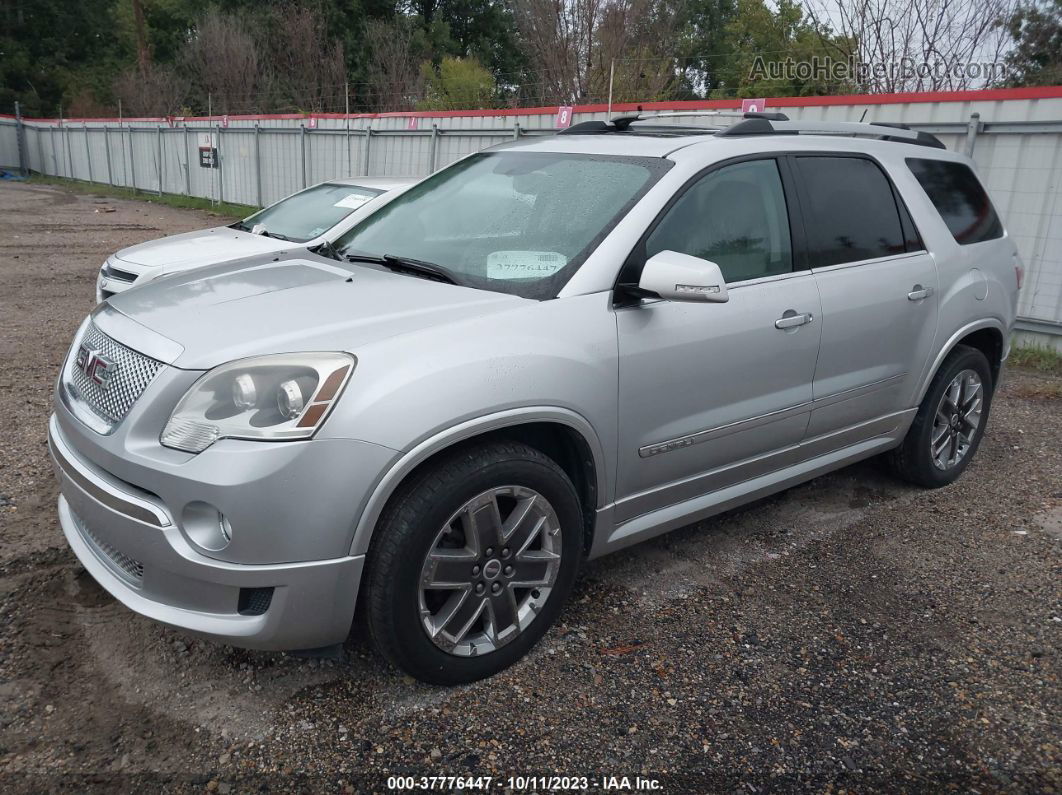 2012 Gmc Acadia Denali Silver vin: 1GKKVTED5CJ147683