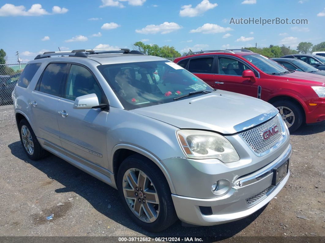 2012 Gmc Acadia Denali Silver vin: 1GKKVTED5CJ172115