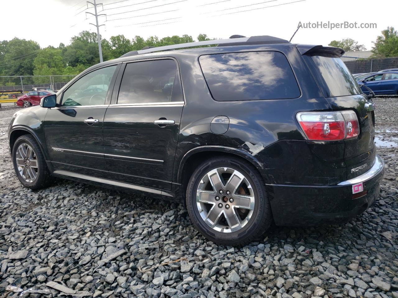 2012 Gmc Acadia Denali Black vin: 1GKKVTED5CJ237402