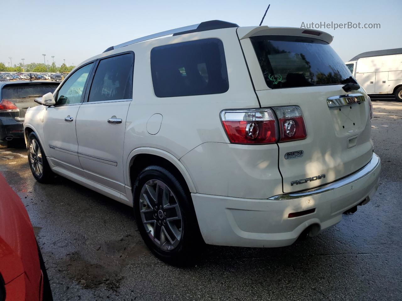 2012 Gmc Acadia Denali Белый vin: 1GKKVTED6CJ272661