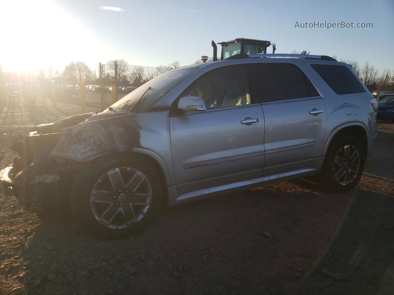 2012 Gmc Acadia Denali Серебряный vin: 1GKKVTED6CJ362960