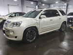 2012 Gmc Acadia Denali Cream vin: 1GKKVTED7CJ232606