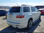 2012 Gmc Acadia Denali White vin: 1GKKVTED8CJ261192